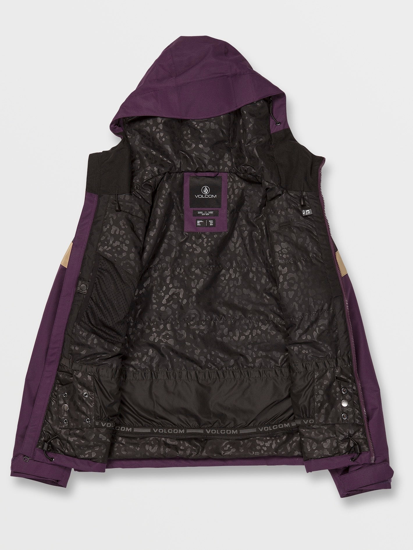 Lindy Insulated Jacket - BLACKBERRY