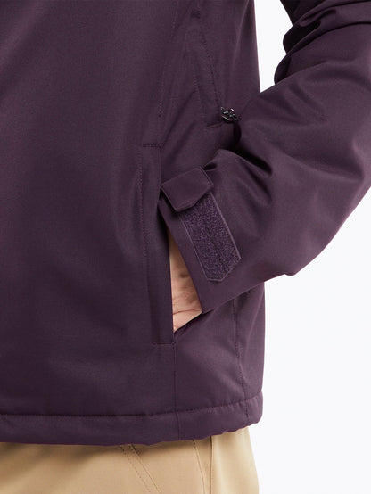 Lindy Insulated Jacket - BLACKBERRY