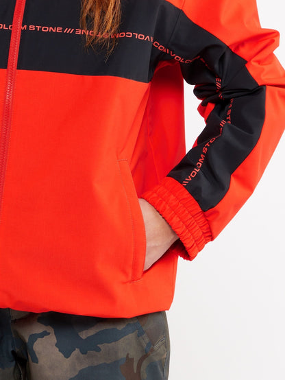 V-Sauce Insulated Jacket - ORANGE SHOCK