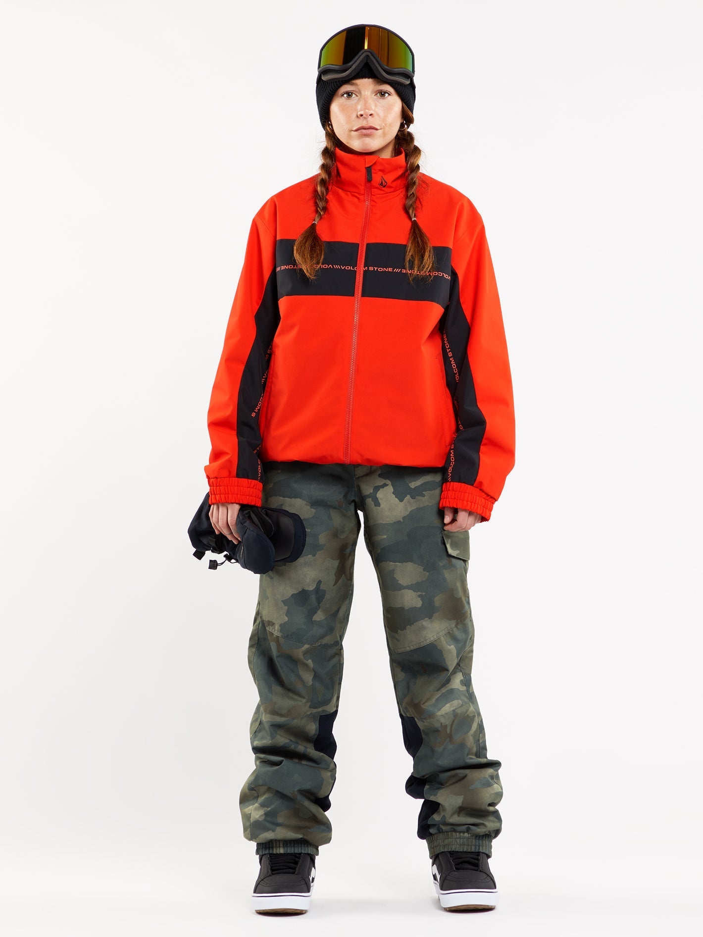 V-Sauce Insulated Jacket - ORANGE SHOCK