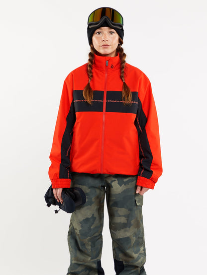 V-Sauce Insulated Jacket - ORANGE SHOCK