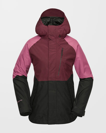 V.Co Aris Isolierte Gore-Tex-Jacke - Burgunderrot