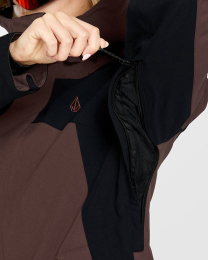 Stoney Shadow Isolierte Jacke - Mahagoni