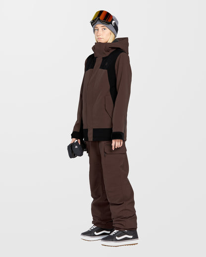 Stoney Shadow Isolierte Jacke - Mahagoni