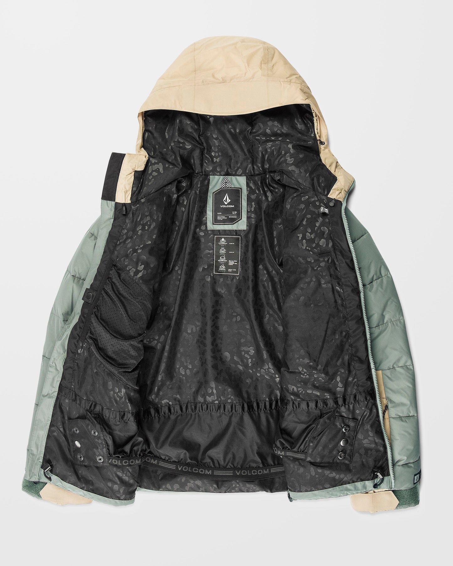 Veste Puffleup - Lichen Green
