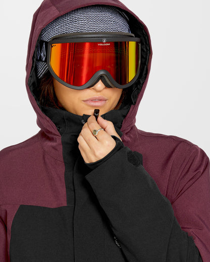 Shelter 3D Stretch Jacket - Burgundy