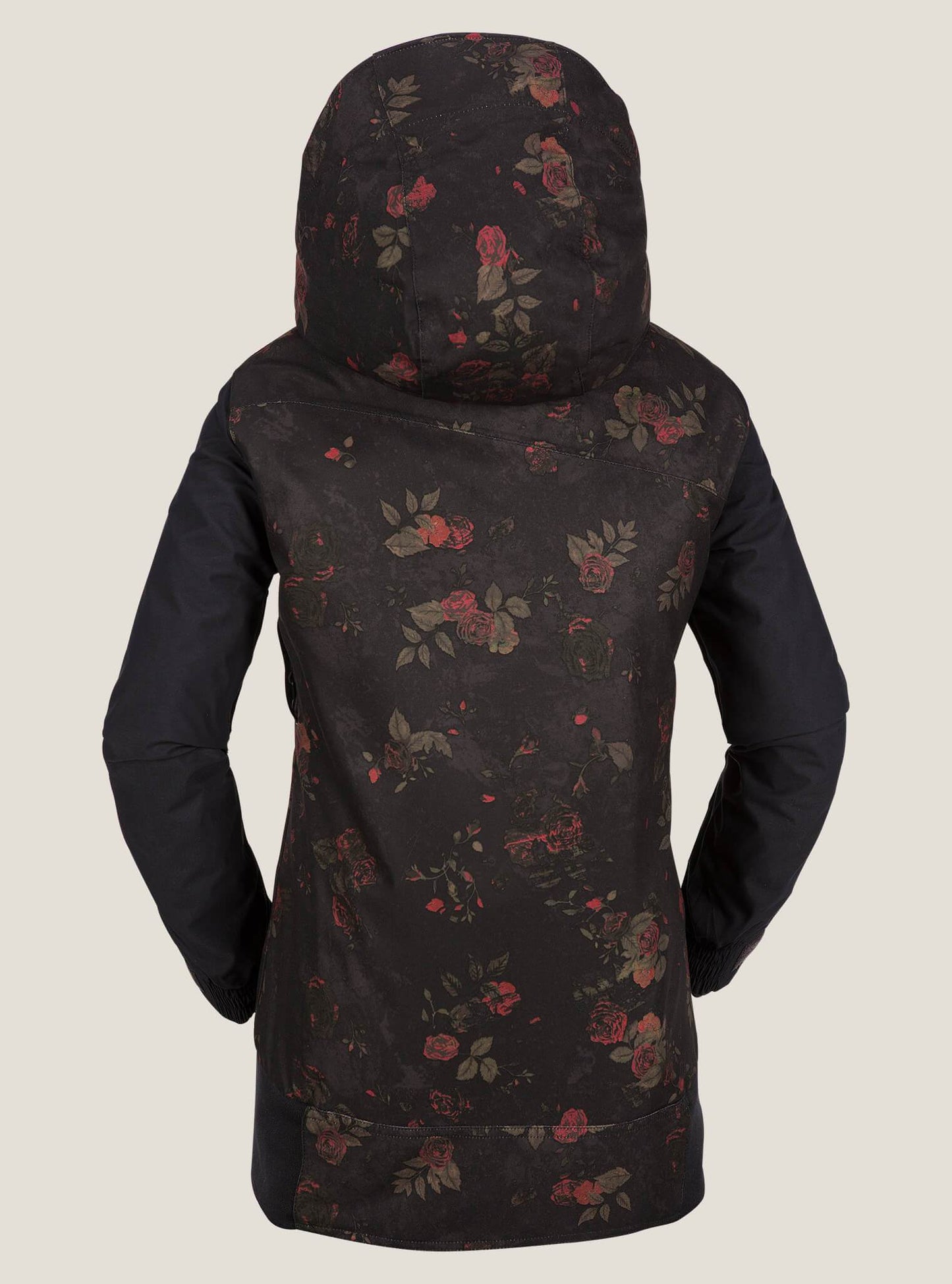 Stave Jacket - Black Floral Print