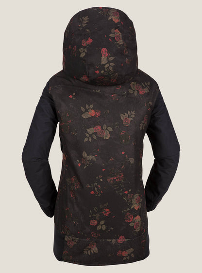 Stave Jacket - Black Floral Print