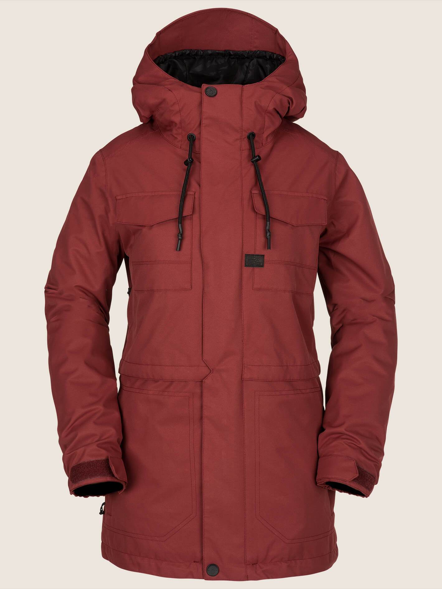 Veste de snow Leeland  - Burnt Red