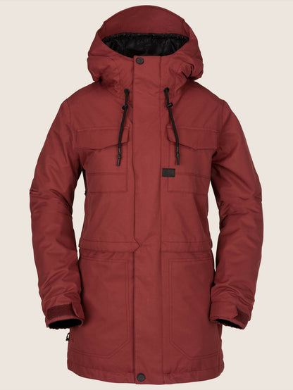 Veste de snow Leeland  - Burnt Red