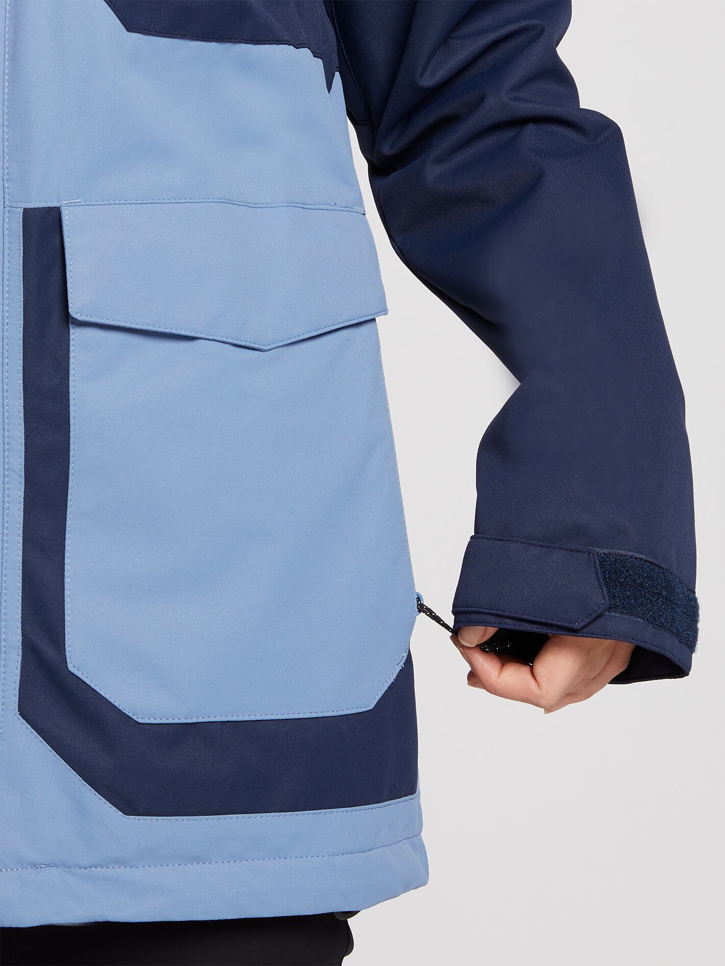 Leeland Snow Jacket - WASHED BLUE
