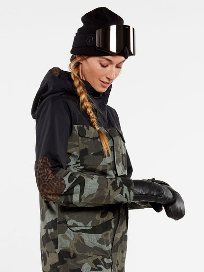 Leda GORE-TEX Snow Jacket - Service Green