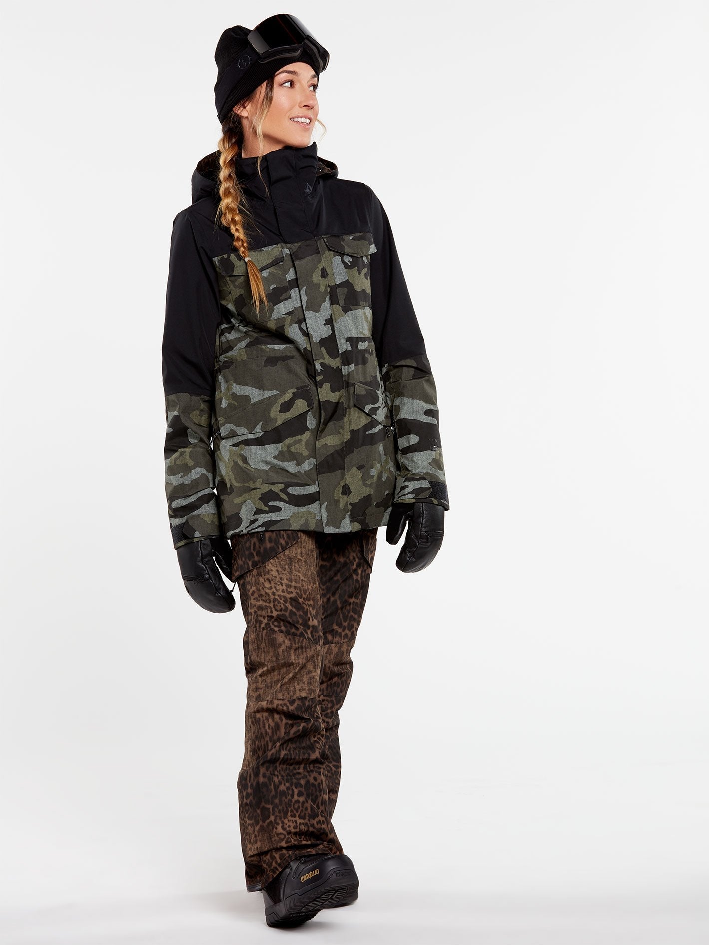 Leda GORE-TEX Snow Jacket - Service Green