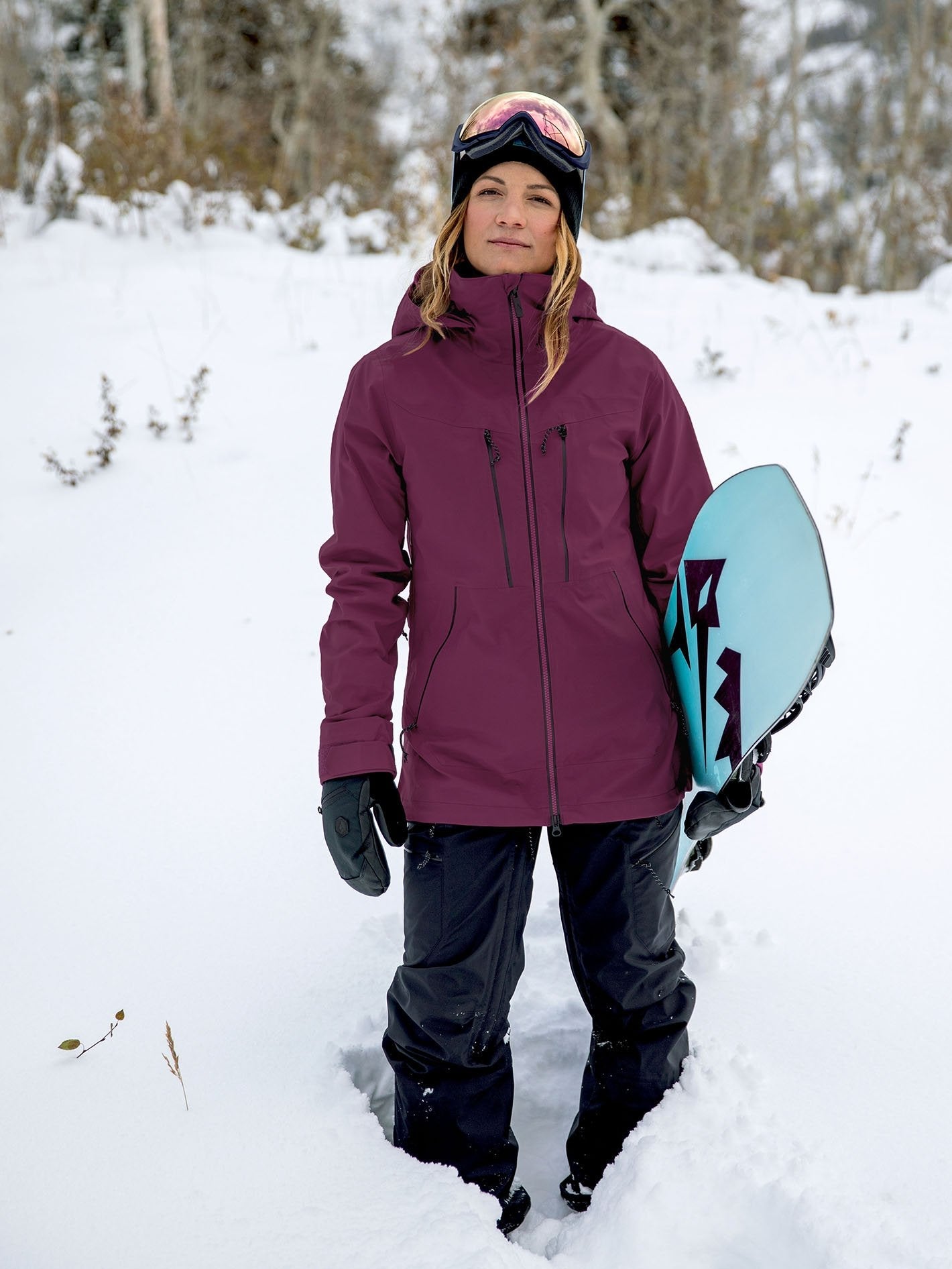 VS Stretch GORE-TEX Schneejacke - Leuchtendes Lila