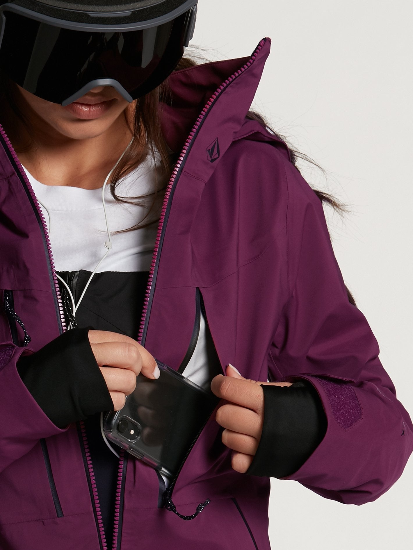 VS Stretch GORE-TEX Schneejacke - Leuchtendes Lila