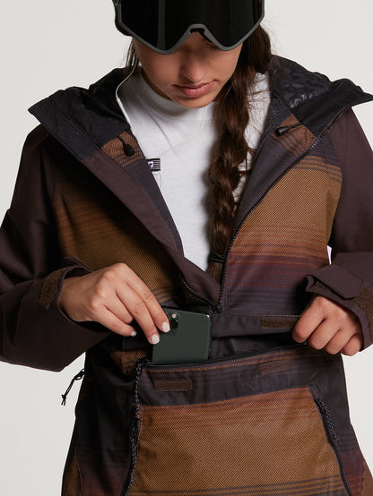Mirror Pullover Schneejacke - Schwarz