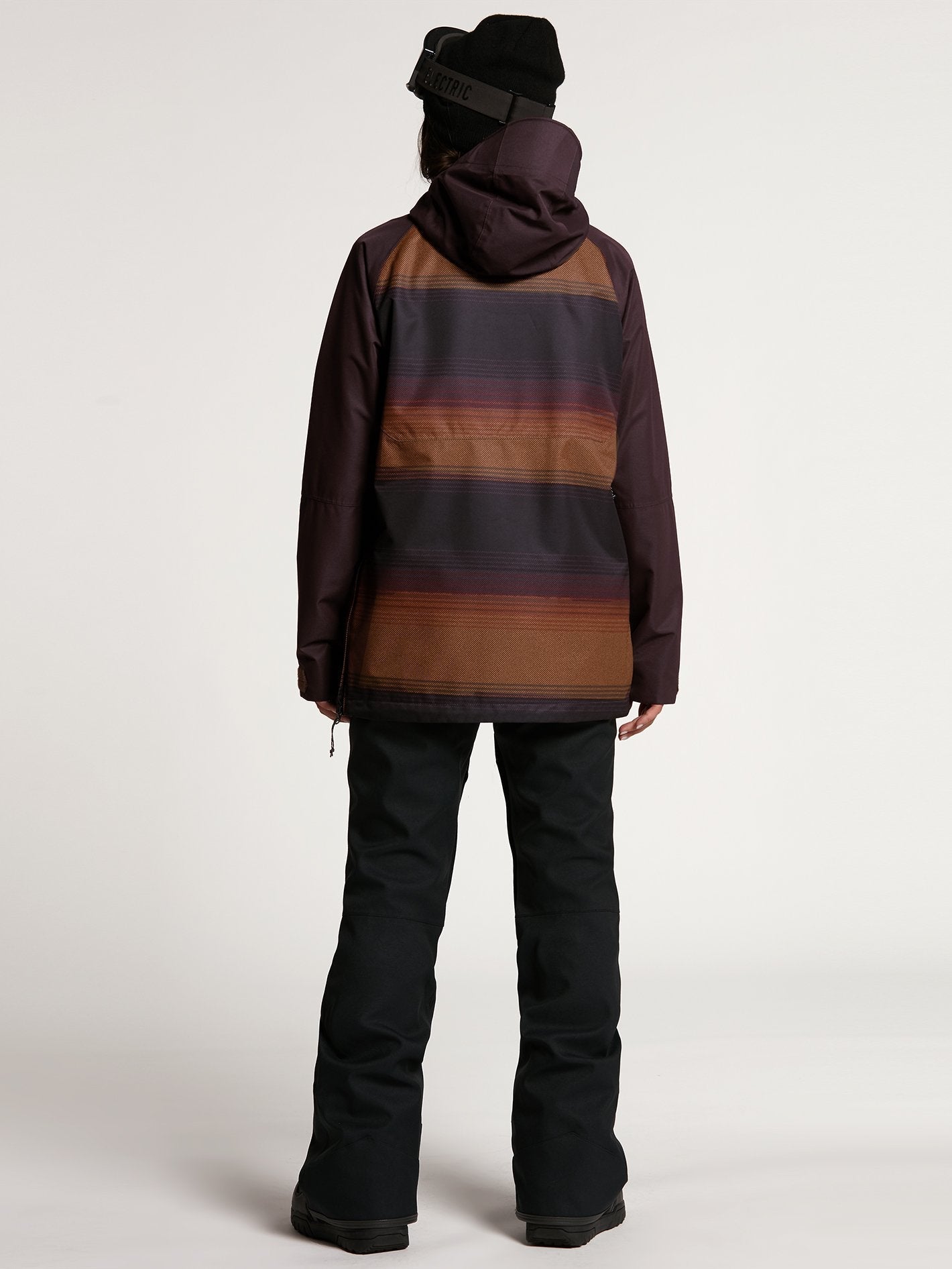 Mirror Pullover Schneejacke - Schwarz