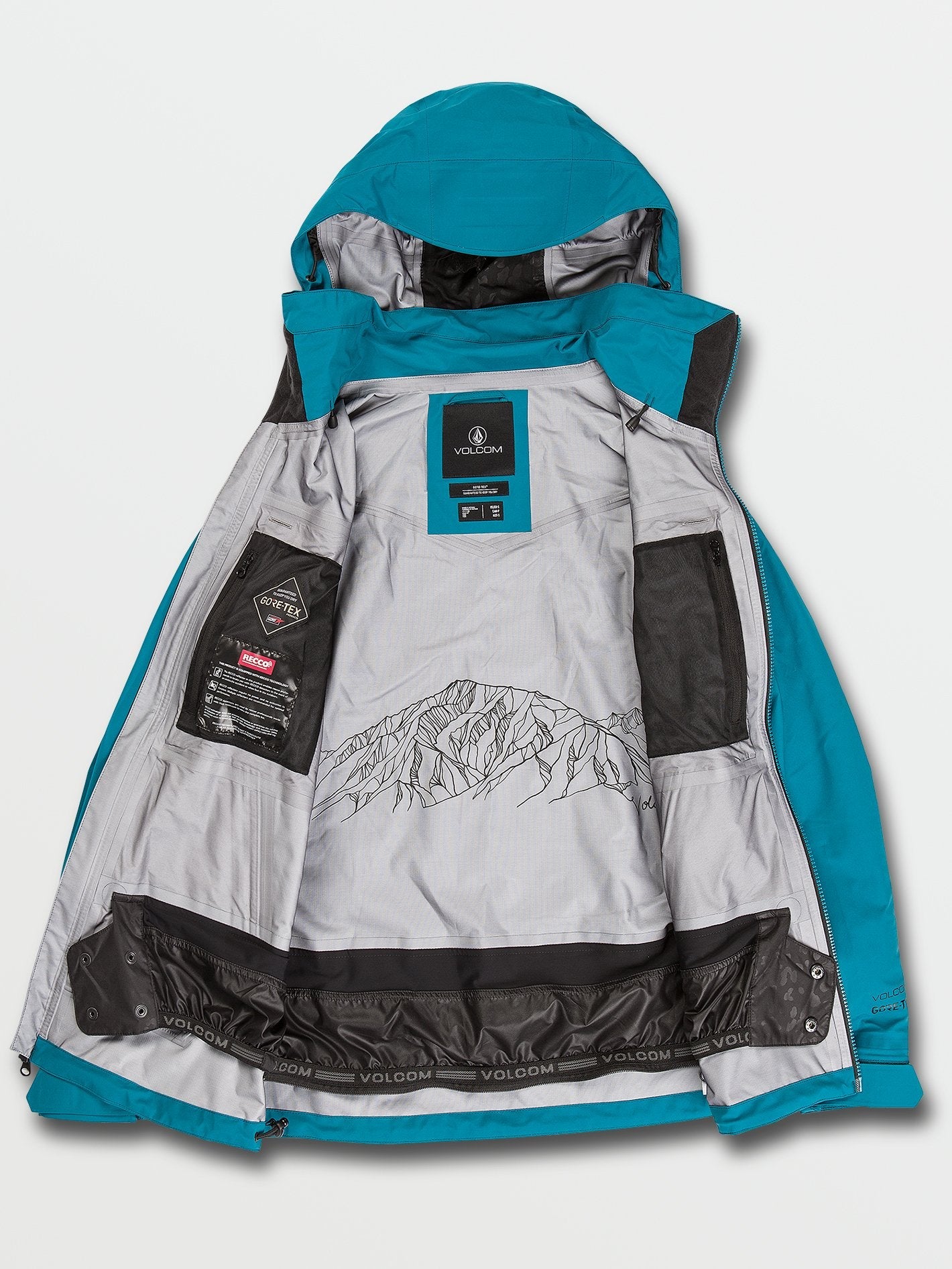 Vs 3L Stretch Gore-Tex Schneejacke – GLACIER BLUE