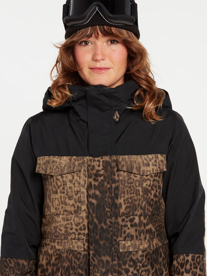 Veste de snow Leda Gore-Tex - COVERT GREEN