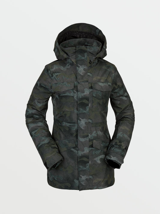 Veste de snow Leda Gore-Tex - COVERT GREEN