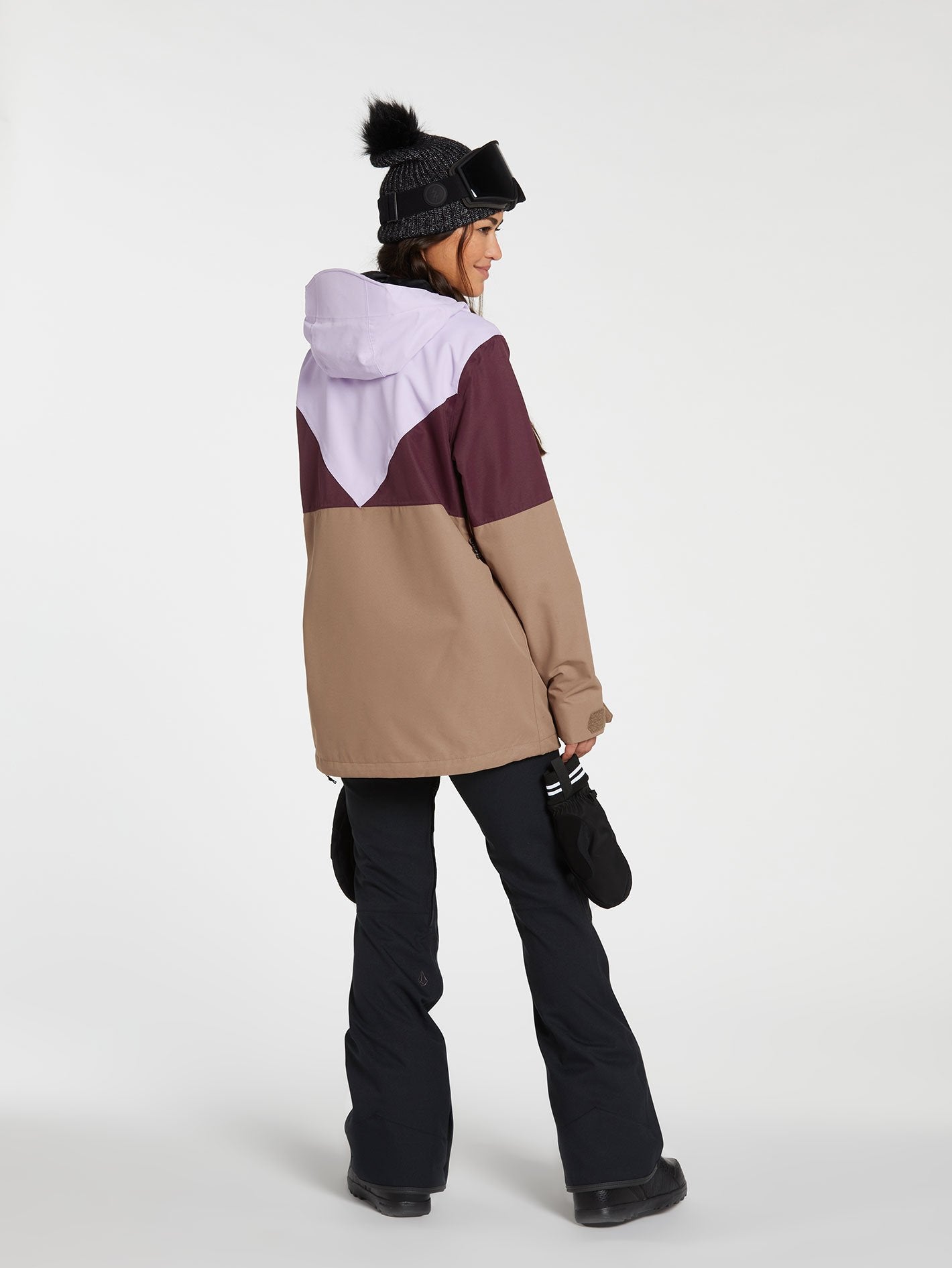 Veste de snow Pullover Mirror - COFFEE