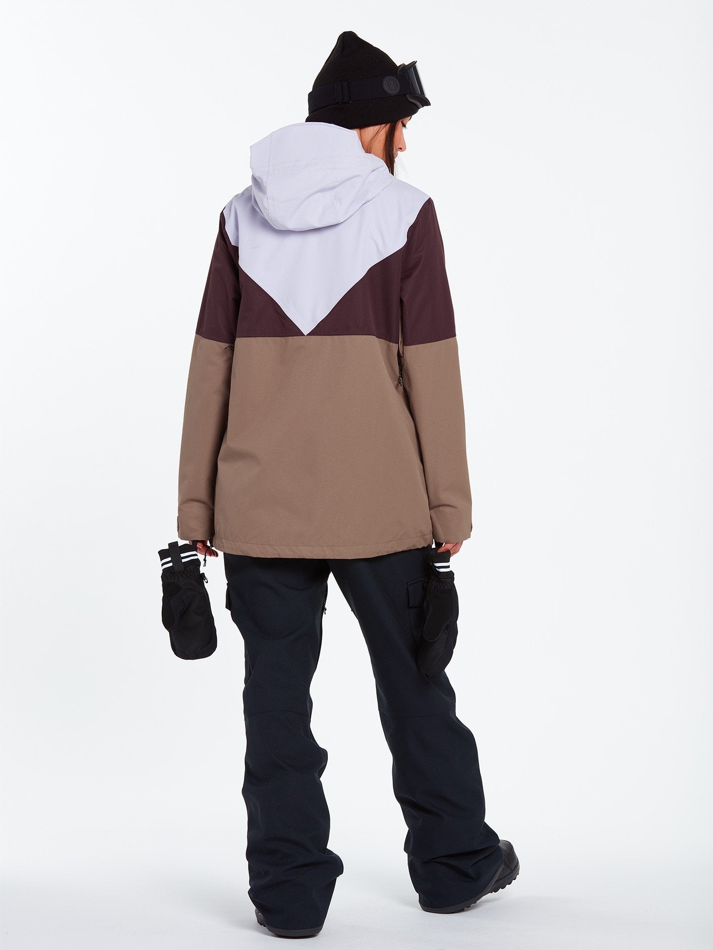 Veste de snow Pullover Mirror - COFFEE