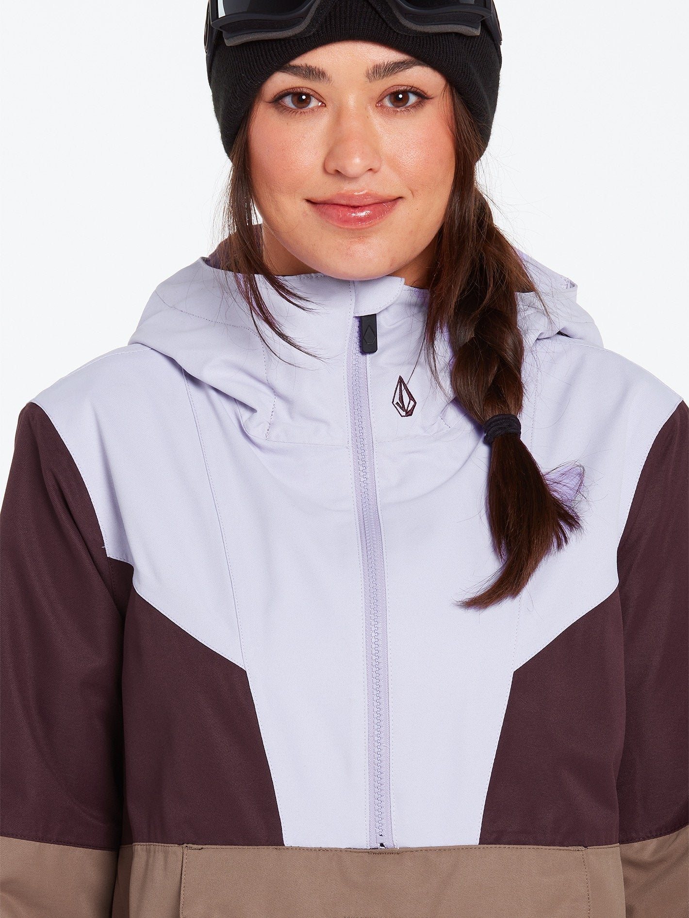 Veste de snow Pullover Mirror - COFFEE