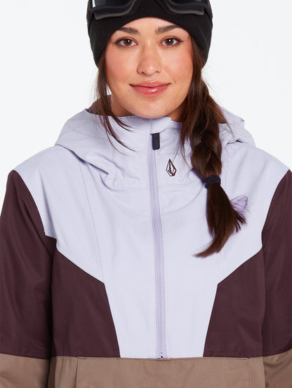 Veste de snow Pullover Mirror - COFFEE