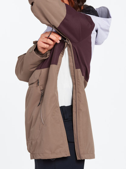 Veste de snow Pullover Mirror - COFFEE