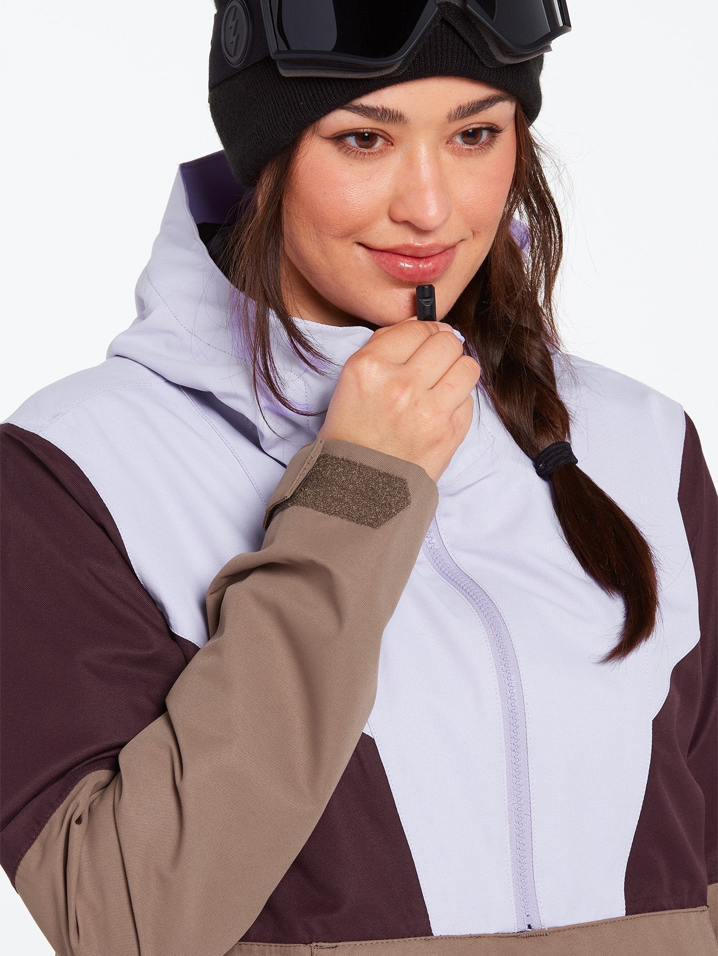 Veste de snow Pullover Mirror - COFFEE
