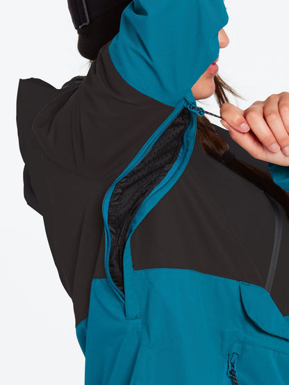 Pullover Mirror Schneejacke - GLACIER BLUE