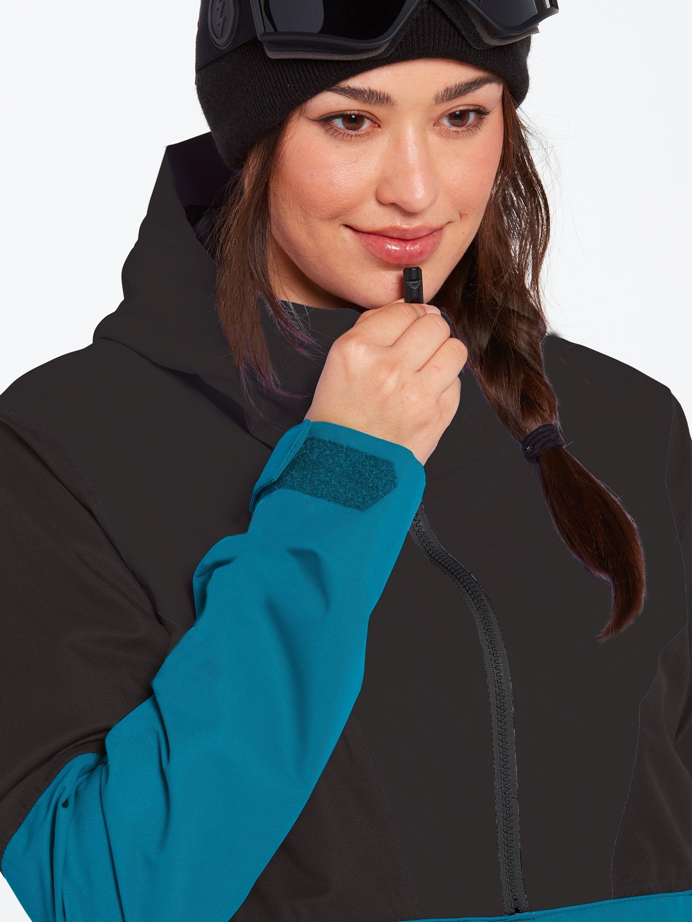 Pullover Mirror Schneejacke - GLACIER BLUE