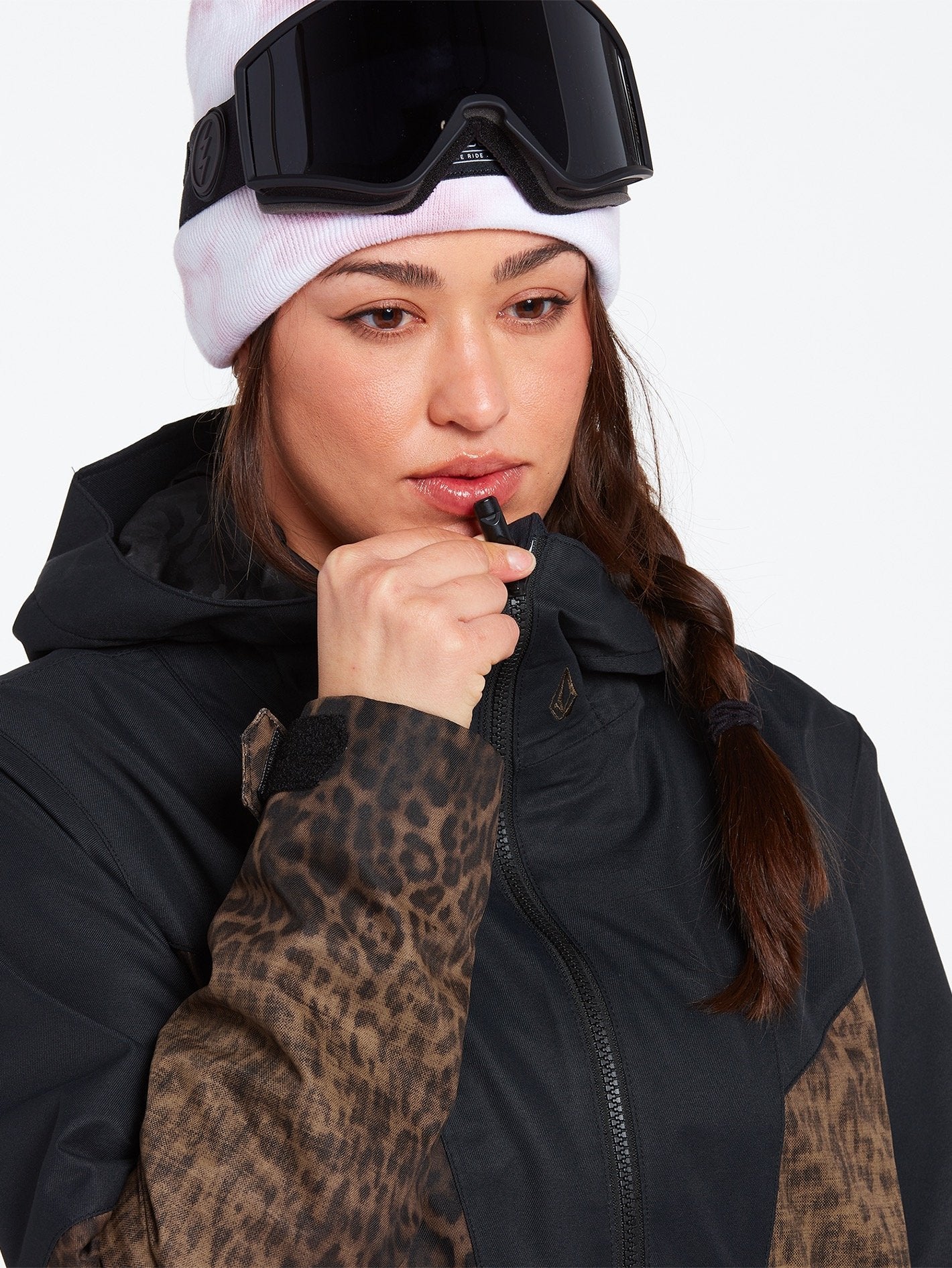 Pullover Mirror Schneejacke - LEOPARD