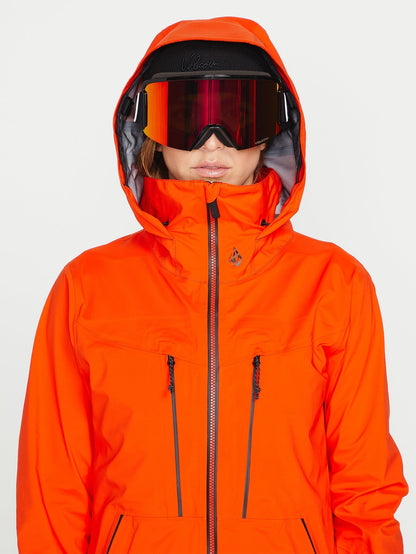 Vs 3L Stretch Gore-Tex Schneejacke - Orange Shock
