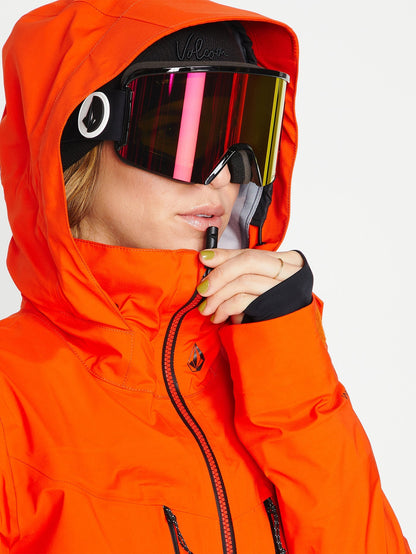 Vs 3L Stretch Gore-Tex Schneejacke - Orange Shock