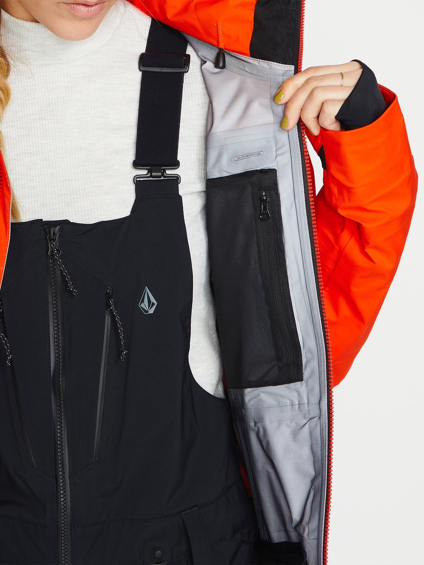 Vs 3L Stretch Gore-Tex Schneejacke - Orange Shock