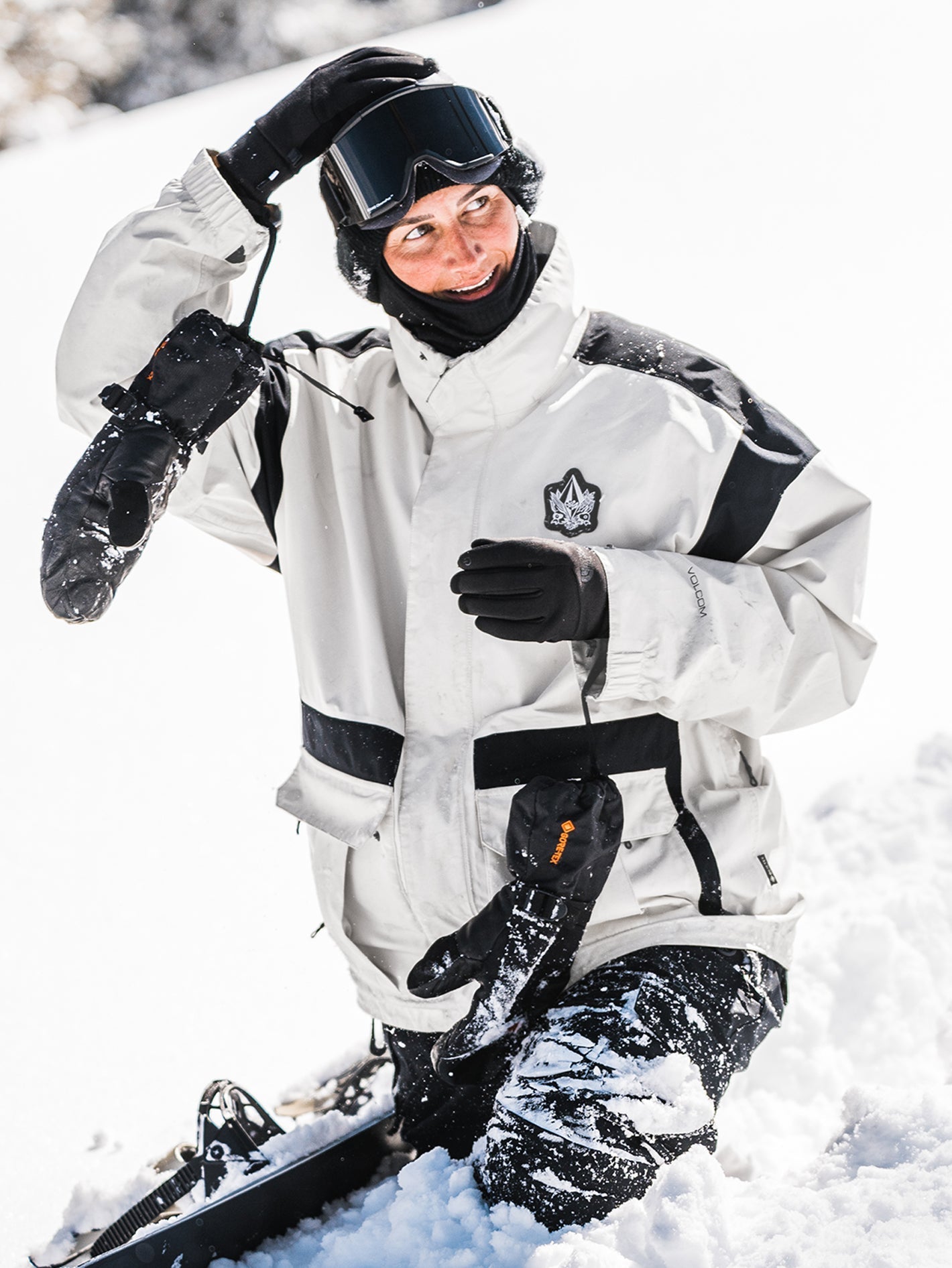Veste de snow Melancon Gore-Tex - Off White (Unisexe)
