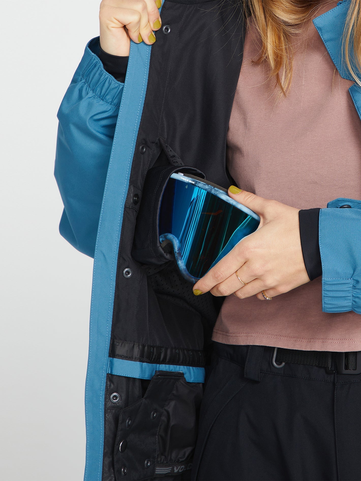 Melancon Gore-Tex Schneejacke – Petrolblau (Unisex)