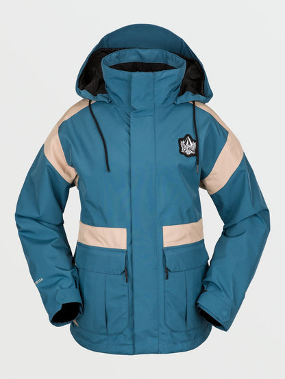 Melancon Gore-Tex Schneejacke – Petrolblau (Unisex)