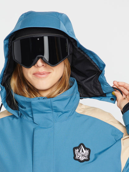 Melancon Gore-Tex Schneejacke – Petrolblau (Unisex)