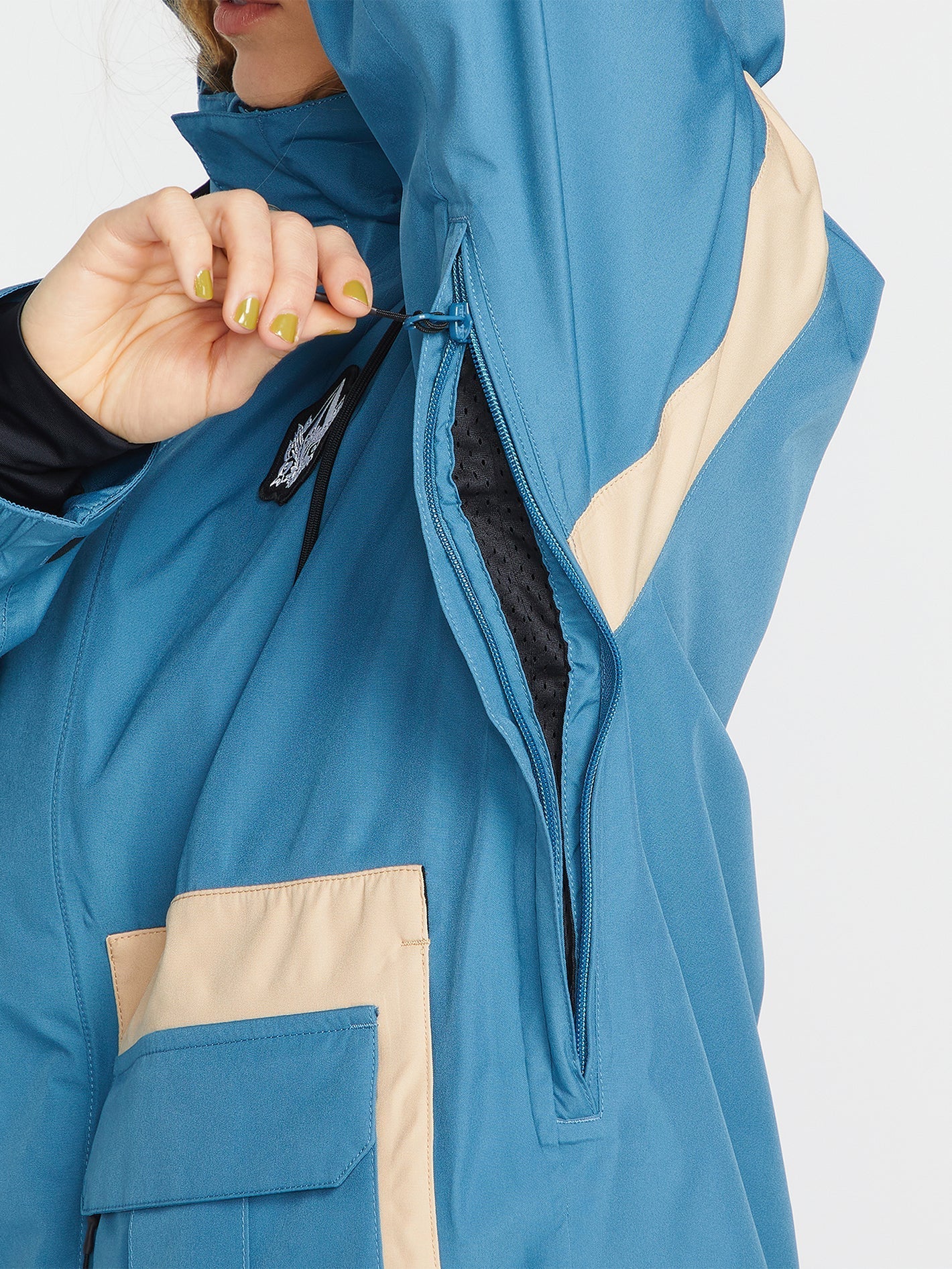 Melancon Gore-Tex Schneejacke – Petrolblau (Unisex)