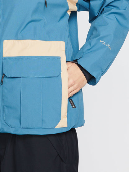 Melancon Gore-Tex Schneejacke – Petrolblau (Unisex)