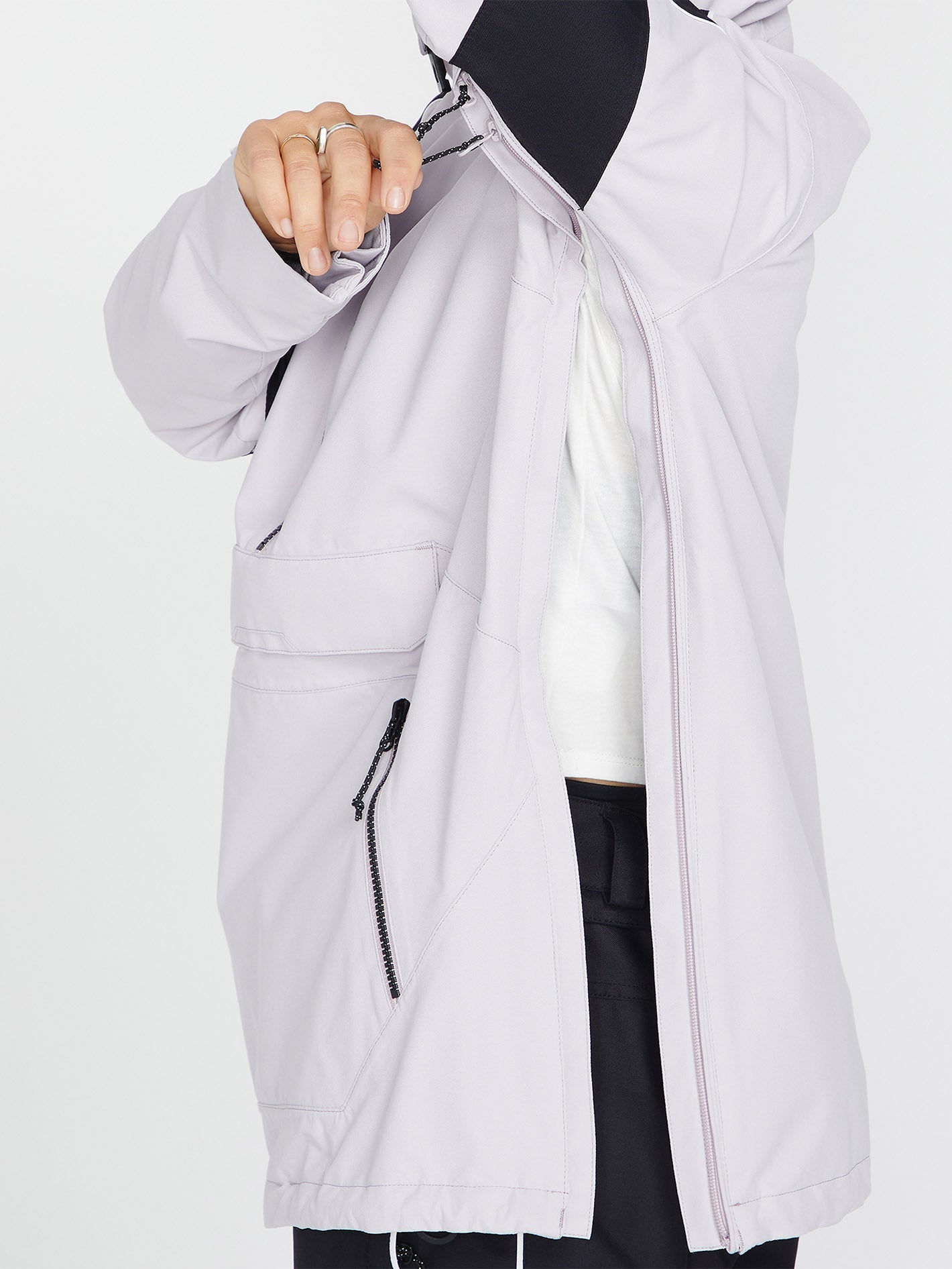 Mirror Pullover Schneejacke - Amethyst Smoke