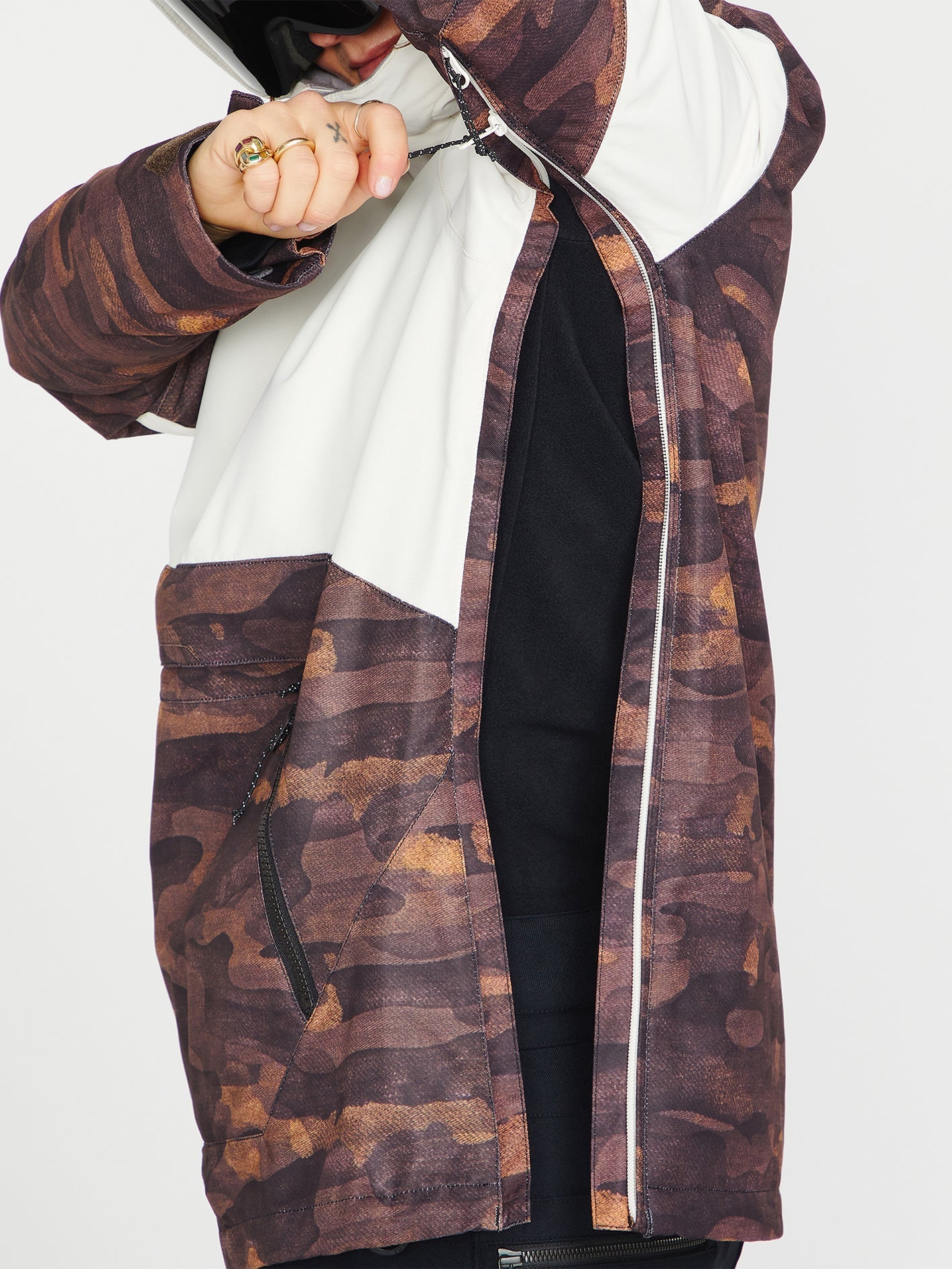 Mirror Pullover Schneejacke – Dusk Camo