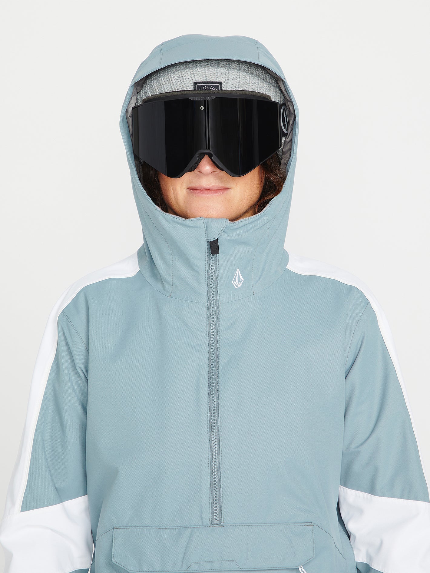 Mirror Pullover Schneejacke - Grün Asche