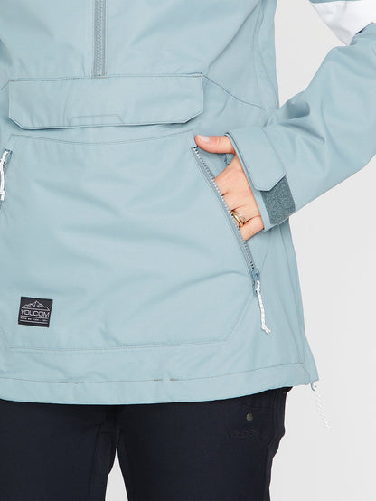 Mirror Pullover Schneejacke - Grün Asche