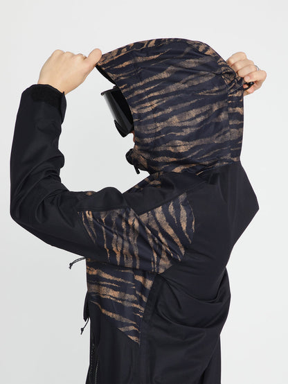 Mirror Pullover Schneejacke – Tiger-Print