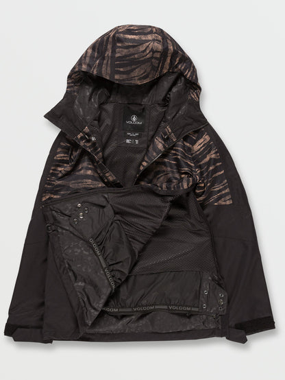 Mirror Pullover Schneejacke – Tiger-Print
