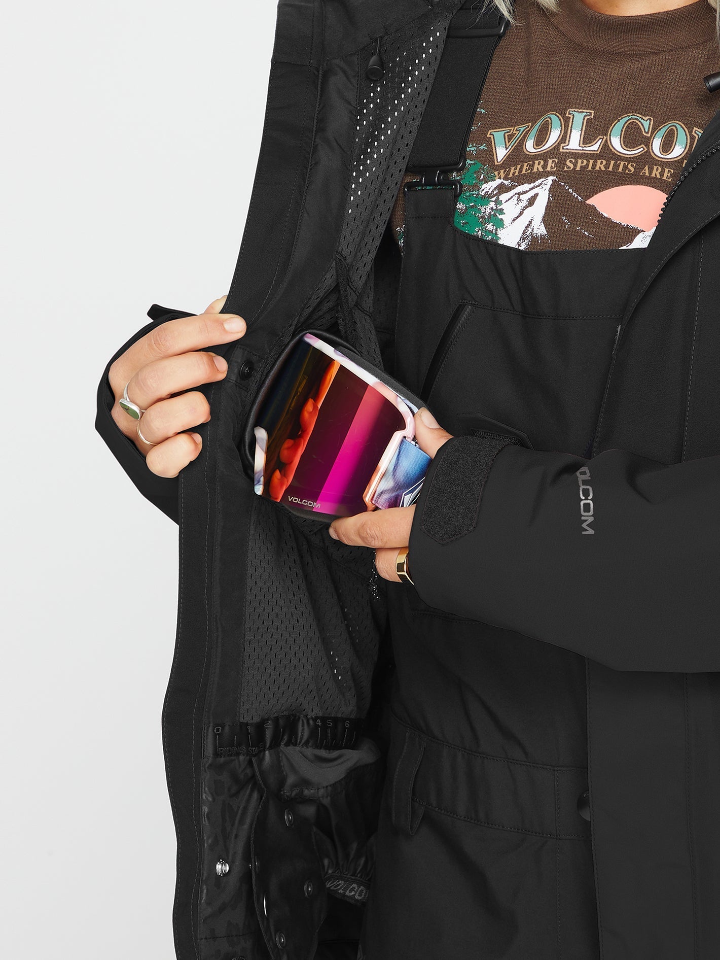 Aris Gore-Tex Snow Jacket - Black