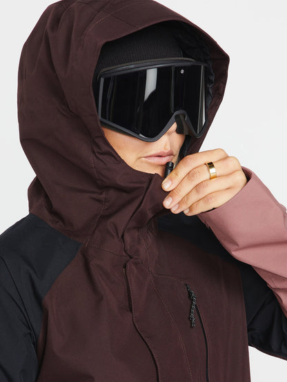 Veste de snow Aris Gore-Tex - Black Plum